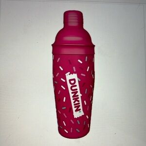 Dunkin logo cocktail shaker NIB